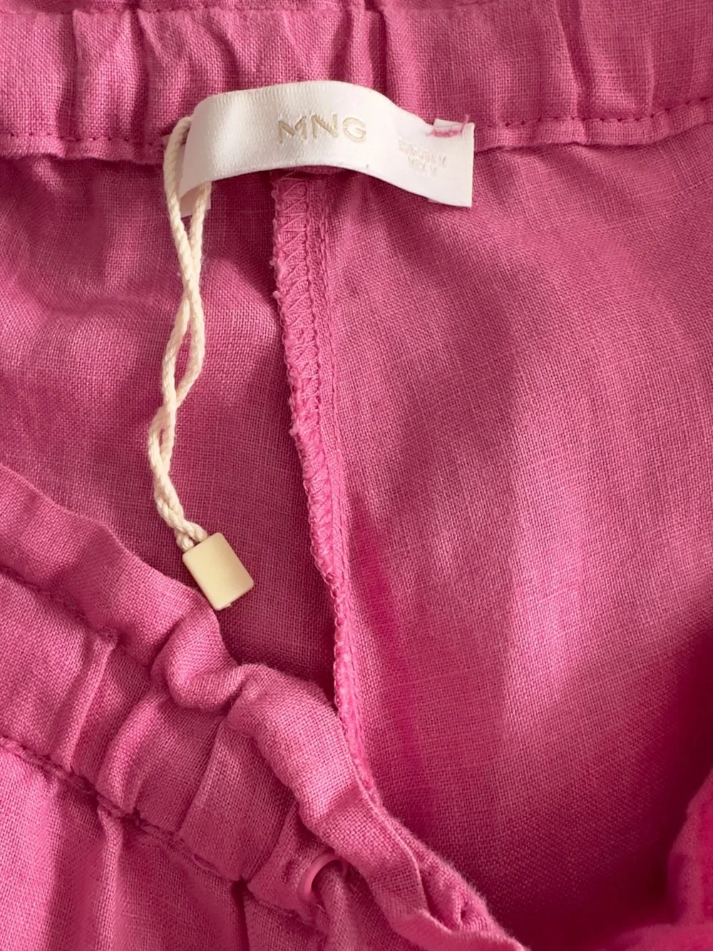 Mango 100% Linen pants in size M